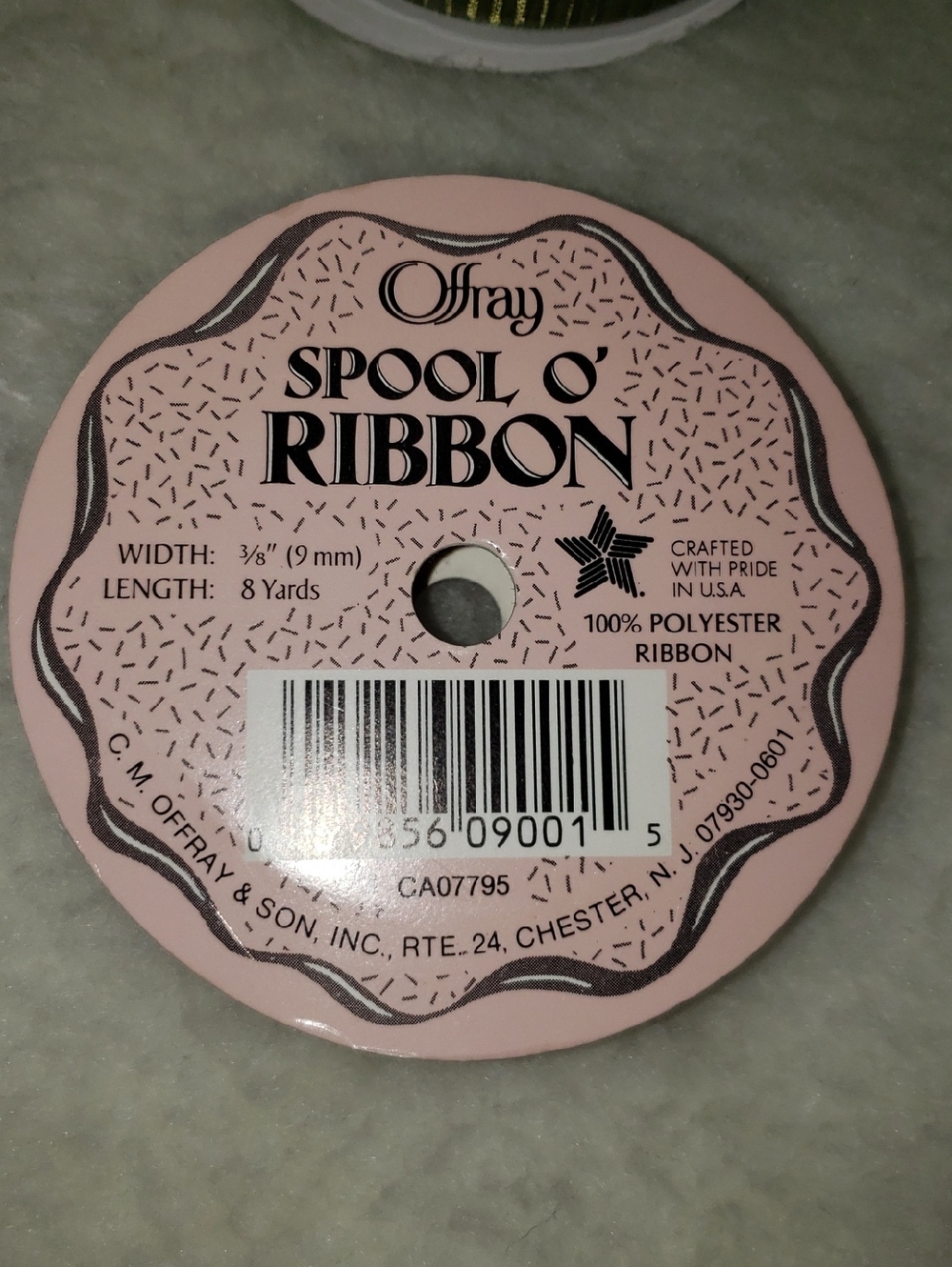 Offray Ribbon 3/8" - Picture 2 of 2